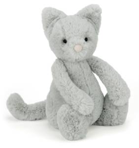 Peluche Chat Bashful - 18 cm